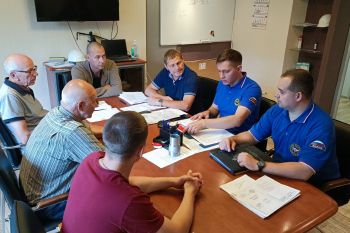 Представитель института принял участие в испытаниях новой пожарной автоцистерны