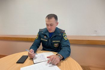 Выпускники института приступили к службе в территориальных органах МЧС России