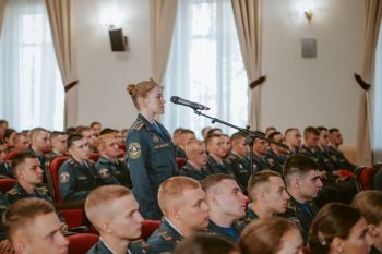 В День знаний в институте прошли открытые уроки для курсантов