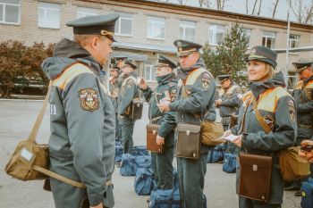 Уральский институт ГПС МЧС России принял участие в штабной тренировке по гражданской обороне