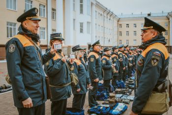 Уральский институт ГПС МЧС России принял участие в штабной тренировке по гражданской обороне