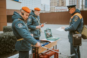 Уральский институт ГПС МЧС России принял участие в штабной тренировке по гражданской обороне