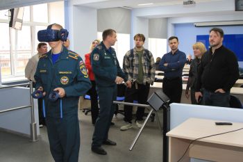 Уральский институт ГПС МЧС России стал площадкой для встречи научных, образовательных организаций и производителей огнезащитных материалов