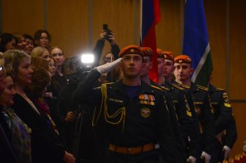Курсанты института приняли участие в праздновании 95-летия Уральского государственного медицинского университета!