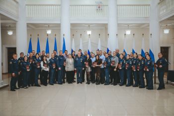 Выпуск слушателей по программе профессиональной переподготовки по специальности «Пожарная безопасность» Выпуск слушателей по программе профессиональной переподготовки по специальности «Пожарная безопасность»