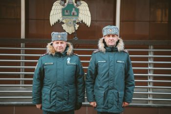 В институте состоялось еженедельное построение В институте состоялось еженедельное построение