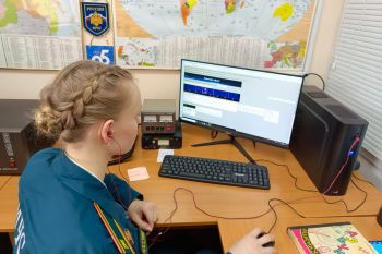 Радиолюбители института принимают участие в Днях активности, посвященных 35-летию МЧС России