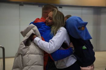 Наши чемпионы вернулись домой