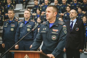 Стартовал турнир по волейболу среди вузов МЧС России