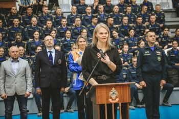 Стартовал турнир по волейболу среди вузов МЧС России