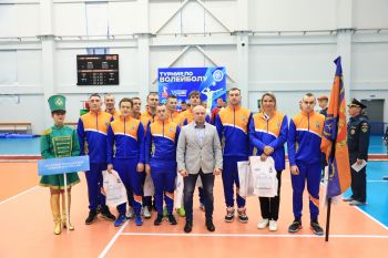 В Екатеринбурге определились сильнейшие волейболисты среди вузов МЧС России