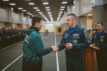В Уральском институте ГПС МЧС России состоялись соревнования по пожарно-спасательному спорту, посвященные открытию спортивного сезона 2025-2026 учебного года