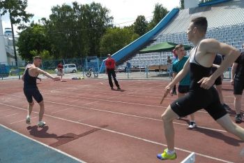 Участие команды института в соревнованиях по легкой атлетике