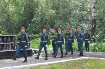 Личный состав института принял участие в митинге, посвященном Дню памяти и скорби