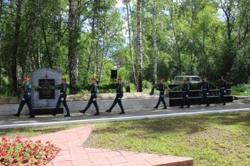 Личный состав института принял участие в митинге, посвященном Дню памяти и скорби