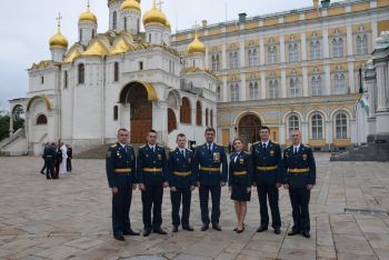 Торжественный приём в Кремле молодых лейтенантов – выпускников-отличников вузов военных и силовых ведомств