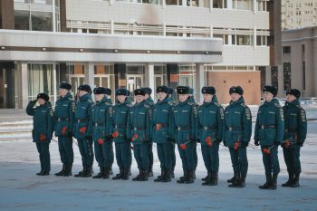 Личный состав института принял участие в траурной церемонии, посвященной 46-й годовщине ввода советских войск в Афганистан