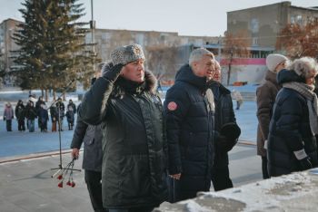 Личный состав института принял участие в траурной церемонии, посвященной 46-й годовщине ввода советских войск в Афганистан