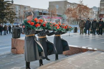 Личный состав института принял участие в траурной церемонии, посвященной 46-й годовщине ввода советских войск в Афганистан