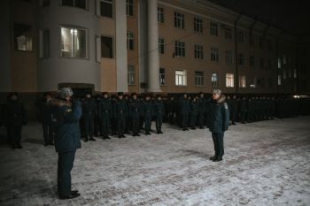 В институте состоялось первое построение 2026 года