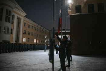 В институте состоялось первое построение 2026 года