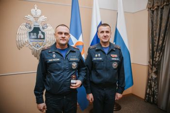В Уральском институте ГПС МЧС России состоялось торжественное вручение наград
