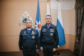 В Уральском институте ГПС МЧС России состоялось торжественное вручение наград