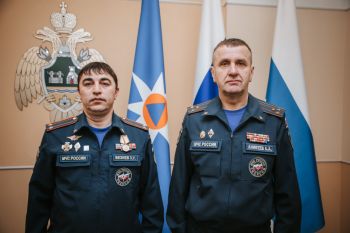 В Уральском институте ГПС МЧС России состоялось торжественное вручение наград