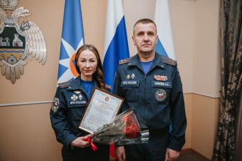 В Уральском институте ГПС МЧС России состоялось торжественное вручение наград