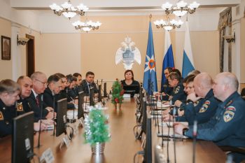 Совещание по подготовке к учениям: Тушение ландшафтных пожаров в Свердловской области