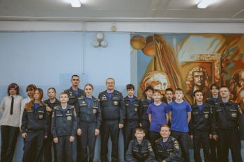 Преподаватели кафедры АСПЗ провели для кадетов увлекательный урок по пожарной безопасности Преподаватели кафедры АСПЗ провели для кадетов увлекательный урок по пожарной безопасности