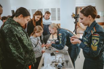 24 января в Уральском институте ГПС МЧС России состоялся День открытых дверей