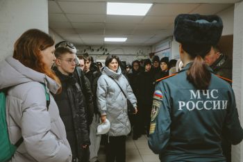 24 января в Уральском институте ГПС МЧС России состоялся День открытых дверей