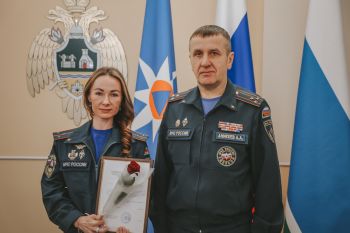 В Уральском институте ГПС МЧС России чествовали лучших сотрудников