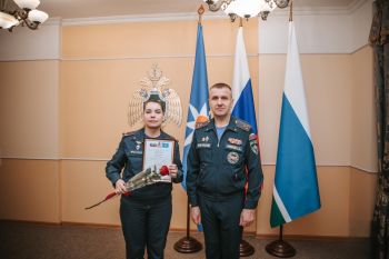 Начало рабочей недели в Уральском институте ГПС МЧС России