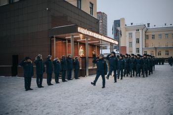 Начало рабочей недели в Уральском институте ГПС МЧС России