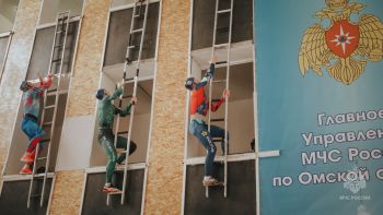 Омск принимает Всероссийские соревнования по пожарно-спасательному спорту