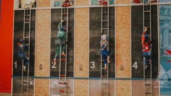 Омск принимает Всероссийские соревнования по пожарно-спасательному спорту