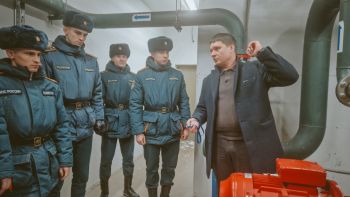 Курсанты института приняли участие в выездном учебном занятии на базе торгового центра GoodMart.