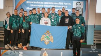 Команда Уральского института ГПС МЧС России по пожарно-спасательному спорту стала серебряным призером на Всероссийских соревнованиях в Омске Команда Уральского института ГПС МЧС России по пожарно-спасательному спорту стала серебряным призером на Всероссийских соревнованиях в Омске