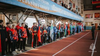 Команда Уральского института ГПС МЧС России по пожарно-спасательному спорту стала серебряным призером на Всероссийских соревнованиях в Омске