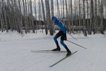 Команда института на Спартакиаде «Динамо» по лыжным гонкам