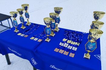 Команда института на Спартакиаде «Динамо» по лыжным гонкам