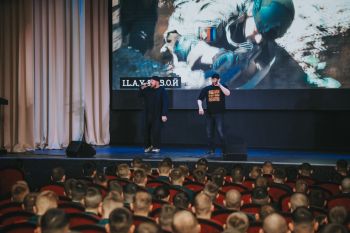 В институте прошла лекция-концерт ко Дню защитника Отечества