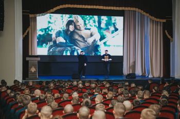 В институте прошла лекция-концерт ко Дню защитника Отечества