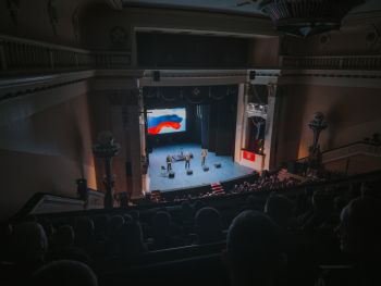 Личный состав института посетил концерт группы «Черные береты»