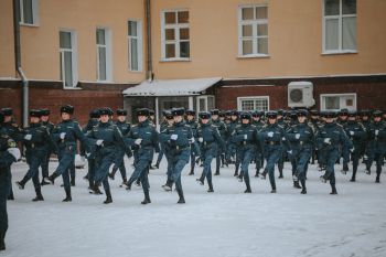 Личный состав института приступил к подготовке к Параду Победы
