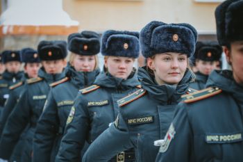 Личный состав института приступил к подготовке к Параду Победы