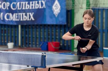 Команда института одержала победу на соревнованиях по настольному теннису