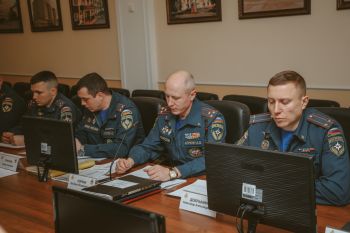 Уральский институт ГПС МЧС России принимает участие в командно-штабном учении